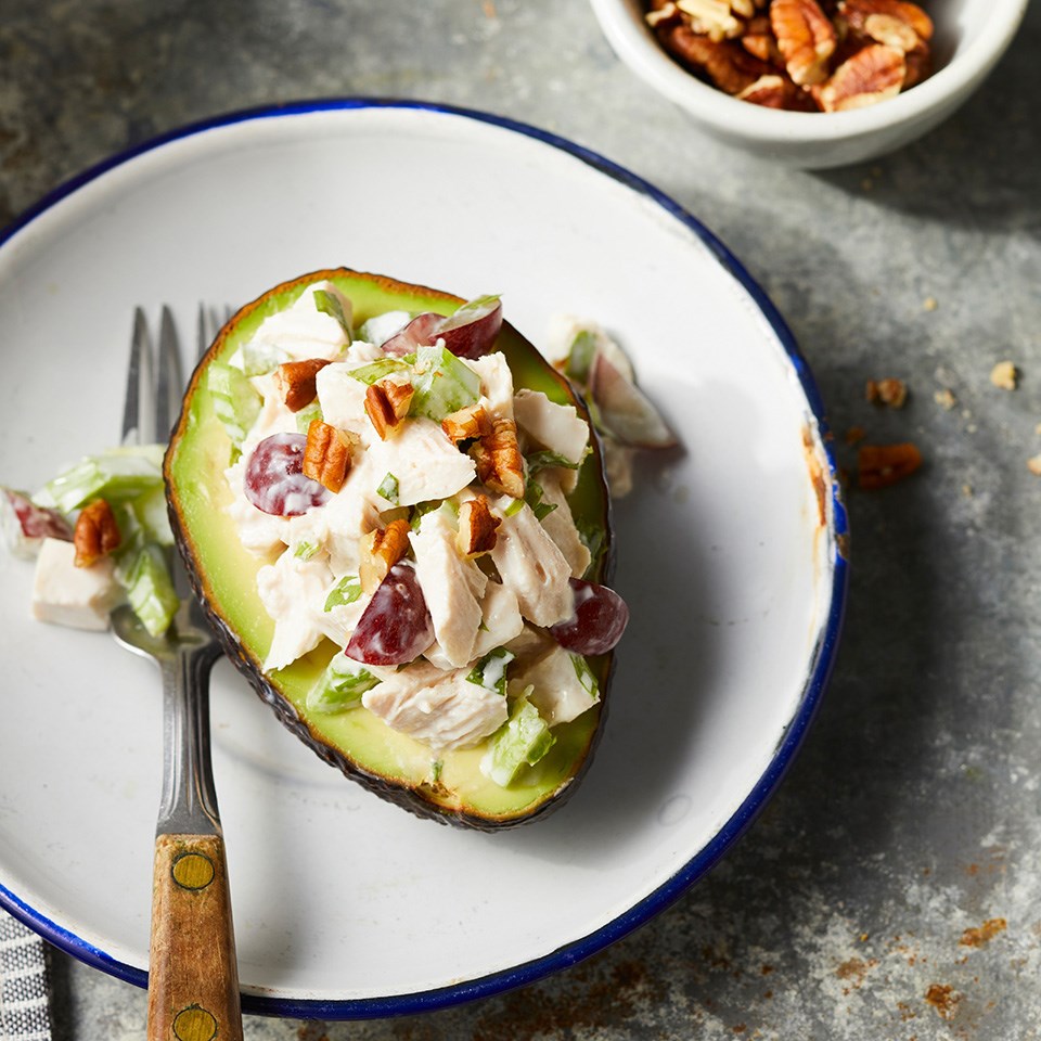 Chicken-Salad Stuffed Avocados