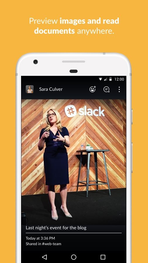 IMAGE OF SLACK APP